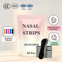 Plester Hidung Anti Dengkuran Bebas Lateks, Hipoalergenik, Bernapas, Bersertifikat ISO13485 ISO9001 CE, OEM, Pereda Dengkuran Instan, Dapat Disesuaikan