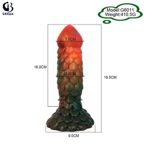 2022 New-designed GEEBA-6011 Suction Cup Penis Intimacy Phallus Realistic <b>Dildo</b> for Female Adult Sex Toy - Product Image 6
