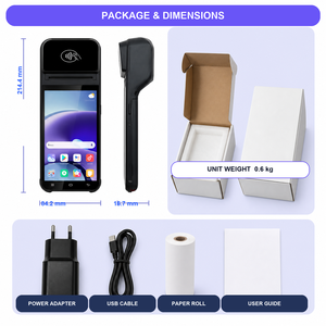Android 10 Biometric Fingerprint Time Attendance Machine With Touchscreen Display And Temperature Measurement Feature - Product Image 4