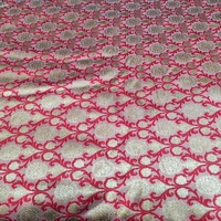 Tissu Brocart de Luxe SHIKHA FAB Léger Tissé à Motif Géométrique Abstrait Respirant Séchage Rapide Textile de Maison pour Femme