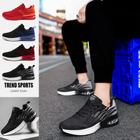 Vente en gros pour distributeurs locaux : Nouvelles chaussures de sport décontractées pour hommes, style coréen, respirantes, toutes saisons, avec coussin d'air, en maille, tendance, pour étudiants, collection 2025