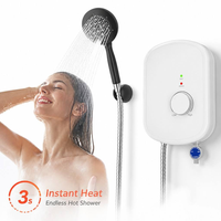 Commande manuelle, Ventes Flash, 3500W, 220V | Chauffe-eau électrique pour salle de bain 110V avec prise, installation facile