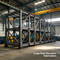 Fabrication sur mesure de grandes bases de machines industrielles en acier au carbone soudé, certifiées ISO9001, découpe laser CNC de précision
