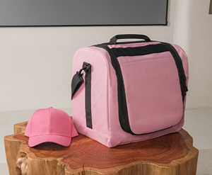 Travel Case Ball Cap Carrier Hat Box Organizer Carry on Hat Bag <b>Backpack</b> with Adjustable Shoulder Strap - Product Image 4