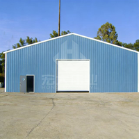 Bâtiment d'entrepôt industriel préfabriqué à grande portée en structure métallique pour la logistique et l'atelier de stockage