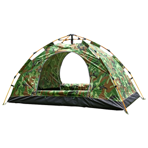 1. Pliage anti-moustiques <span class=keywords><strong>2</strong></span>. Camping camping individuel résistant à la pluie chaud extérieur personne seule tente de camouflage entièrement automatique - Product Image 6