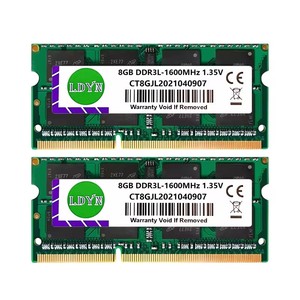 LDYN <strong>DDR3L</strong> RAM 4GB <strong>8GB</strong> <strong>1600MHZ</strong> PC3-8500 10600 12800s Laptop Memory <strong>Module</strong> SODIMM Non-ECC Low Voltage 1.35V - Product Image 2