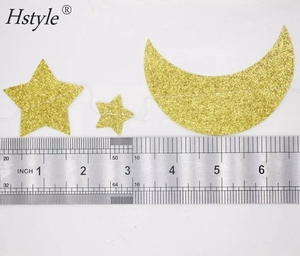 Guirlande de lune et d'étoiles scintillantes dorées de 10 pieds/3 mètres, fête d'<span class=keywords><strong>anniversaire</strong></span> pour enfants, chambre d'enfant, décorations de l'Aïd Moubarak, Ramadan, SD663 - Product Image 4