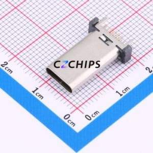 2LS00P0011 USB Connector Through hole Component (THT) Connector Type-C Through Hole 16P - Product Image 1