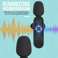 Microphone cravate sans fil professionnel à col de cygne 3 en 1, type C, réduction de bruit pour iPhone, Android, PC/ordinateur portable, caméra