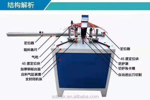 Nhà Máy Trực Tiếp Bán 2020 Khuyến Mãi!!! 45 Độ Đôi Cưa Nhôm Góc Cutter Cho Chế Biến Gỗ Nhôm Miter Saw - Product Image 2