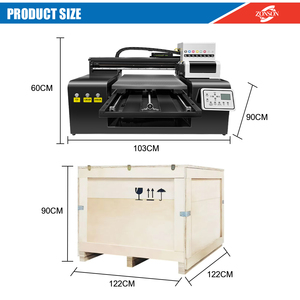 Sistema de Presión Negativa, Impresora de Tarjetas de Identificación de <span class=keywords><strong>2</strong></span> Cabezales 5060, Impresora UV A2, Equipo de Oficina con Soporte Automático para Fundas de iPad y <span class=keywords><strong>Airpods</strong></span> - Product Image 2