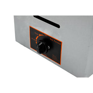 Freidora comercial para freír tiras de pollo, papas fritas, unidad de gran capacidad de doble cilindro de acero inoxidable con paredes gruesas - Product Image 3