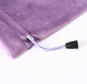 Wholesale Jewelry Gifts Wedding Festival Double-Sided Sewing Small Size Velvet <b>Drawstring</b> <b>Pouch</b> Bag - Product Image 4