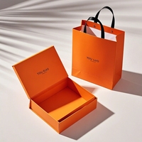 Vente en gros de boîtes de papier de luxe personnalisées avec impression couleur boîtes cadeaux vides avec logo de sac à main boîte de papier magnétique pour emballage