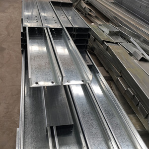 شعاع حديد من الصلب المدلفن على الساخن Z Purlin المجلفن <span class=keywords><strong>C</strong></span> Purlins 2x4 بوصة بسعر رخيص - Product Image 5