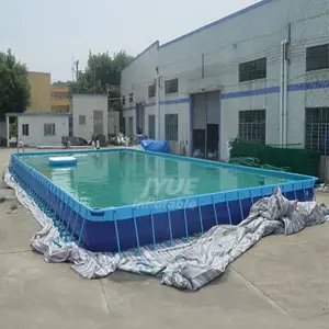 Лидер продаж, плавательный бассейн с металлической рамой для водных видов спорта
