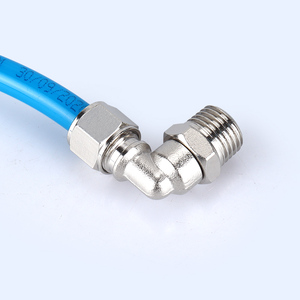 Phụ kiện ống khí nén kết nối nhanh bằng đồng dày, pl4/6/8/10/12-01/02/04/PT1/8 PT1/4 PT3/8 PT1/2 có xoay 360 ° - Product Image 5