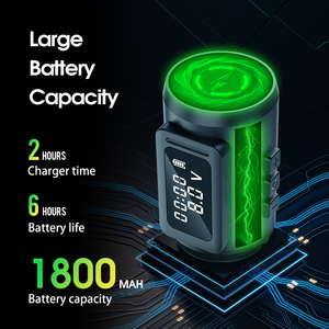 雄心火星-U <span class=keywords><strong>2.2</strong></span>-4.2毫米可调行程专业无线旋转纹身笔机，带双电池人体艺术 - Product Image 5