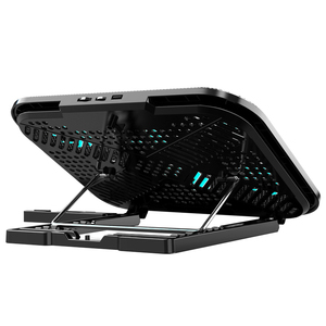 <span class=keywords><strong>USB</strong></span> Máy Tính Xách Tay Làm Mát Pad Với Điện Thoại Đứng Máy Tính Xách Tay Mát Cơ Sở 6 Người Hâm Mộ Có Thể Điều Chỉnh Tốc Độ Quạt Máy Tính Xách Tay Mát Làm Mát Pad - Product Image 6
