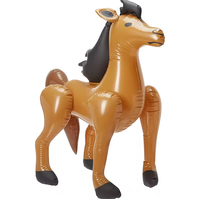 Cheval modèle gonflable en PVC personnalisable cheval jouet gonflable pour enfants à vendre