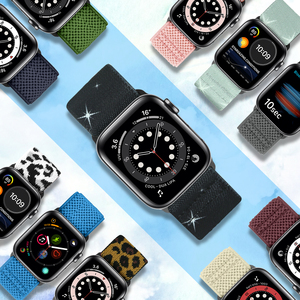 Dây Đeo Nylon đàn hồi cho Apple Watch 38mm 40mm 41mm 42mm 44mm 45mm 46mm 49mm Apple Watch Series 10 9 8 7 6 5 4 <span class=keywords><strong>3</strong></span> <span class=keywords><strong>2</strong></span> 1 SE Band - Product Image 6