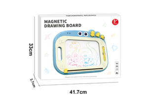 Giocattoli Educativi per Bambini Lavagna Magnetica per Imparare a Scrivere Disegnare Arte Pittura Rana Dinosauro - Product Image 2