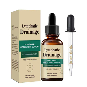 2 FL.OZ Lymphatic Drainage Drops <b>Herbal</b> <b>Supplements</b> Echinacea for Lymph Detox Cleanse oral liquid drops - Product Image 1