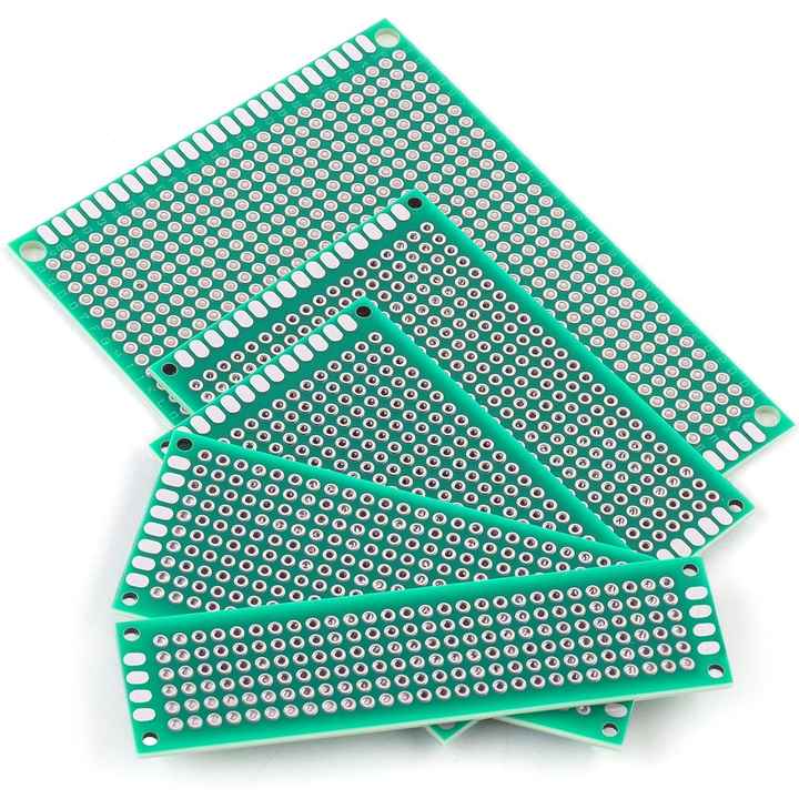PCB Board Green Circuit Board Compatible Double Sided PCB Board for DIY ...