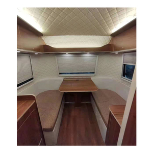 Mini <span class=keywords><strong>caravane</strong></span> camping-car à <span class=keywords><strong>2</strong></span> roues, type goutte d'eau, remorque en petit camping-car, 3 <span class=keywords><strong>personnes</strong></span> - Product Image 4