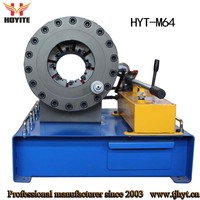 Machine à sertir de tuyau hydraulique manuelle HYT-64M portable gamme de sertisseuse jusqu'à tuyau en caoutchouc de 2 pouces