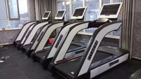 Tapis roulant électrique commercial Xinrui avec plaque vibrante et fonction elliptique - Équipement de fitness pour la musculation