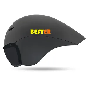 Popular Road bicycle Cycling racing track triathlon Time Trial TT bike Helmet