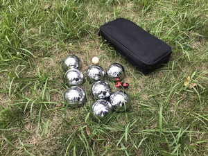 Trò chơi cờ chủ đề kim loại <span class=keywords><strong>petanque</strong></span> trò chơi thiết lập của 8 <span class=keywords><strong>73mm</strong></span> boules - Product Image 5
