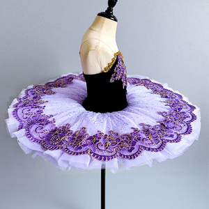 Mới nhất Váy Tutu Ballet Ballet cho trẻ em Hồ Thiên Nga Trang Phục Trẻ Em Múa Bụng Trang Phục Biểu Diễn Sân Khấu Đầm - Product Image 3