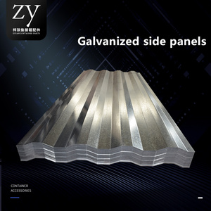 Mạ kẽm vận chuyển <span class=keywords><strong>container</strong></span> bên Bảng điều khiển 1.6*1116*2400mm - Product Image 6