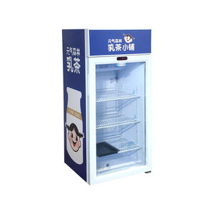 Réfrigérateur à boissons Ne-80cl avec porte vitrée, refroidisseur de fruits, de boissons et de lait, sans givre, <span class=keywords><strong>meilleur</strong></span> petit réfrigérateur de 80l - Product Image 5