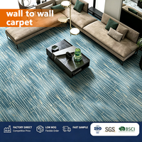 Moquette murale sur mesure, résistante aux taches, ignifugée, pour chambre complète, idéale pour projets commerciaux