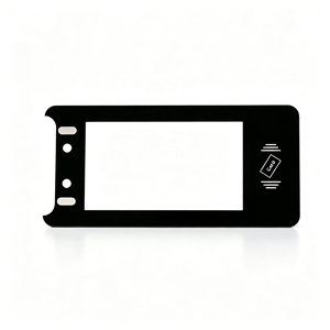 Cadre de lecture de carte d'identité personnalisé en usine, panneau de capteur RFID, fenêtre en PVC/PET, adhésif, sérigraphié - Product Image 2