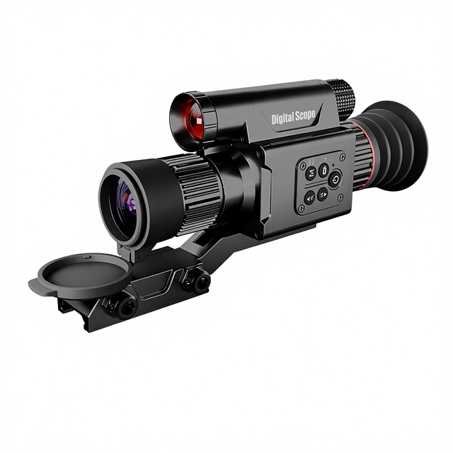 New Real 4K 30fps Long Range Infrared Night Vision Sight camera Starlight-level CMOS 3D gyroscope Airgunscope Scope for Hunting