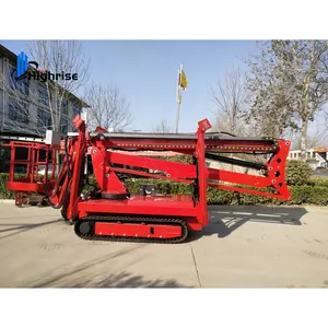 Tất cả các địa hình thủy lực điện Crawler Boom Lift manlift Spider Hot Bán