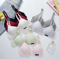 Soutien-gorge en coton pour la période de croissance, léger et confortable, aide à rassembler les seins latéraux, anti-affaissement et soutien liftant, respirant