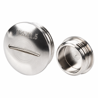 Bouchon aveugle industriel antidéflagrant en acier inoxydable SS304, étanche IP68, filetage M20, modèle PG, boîte de jonction -40°C