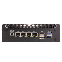 Mini PC Sin Ventilador Partaker N150 2.5G con 4 Puertos, Router Suave, Firewall, Compatible con PFSENSE, Linux, Ubuntu, Windows, Sistema X86 de 64 bits