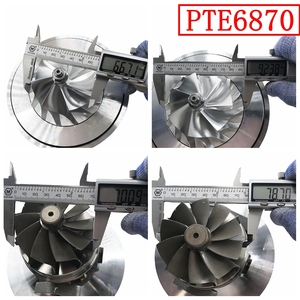 Pte6870 Gen2 Hiệu Suất Tăng Áp Cartridge Gốm Kép Bóng Mang Chất Lượng Cao Tuabin PTE 6870 - Product Image 2