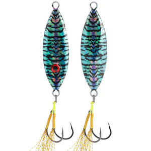 <span class=keywords><strong>Esca</strong></span> <span class=keywords><strong>da</strong></span> <span class=keywords><strong>Pesca</strong></span> a Cucchiaio in Piombo <span class=keywords><strong>con</strong></span> Stampa 3D per Sgombri, Jig Slow Pitch <span class=keywords><strong>con</strong></span> Ami Assist, per Acqua Salata, <span class=keywords><strong>da</strong></span> Barca e <span class=keywords><strong>da</strong></span> <span class=keywords><strong>Riva</strong></span>, 50g - Product Image 1