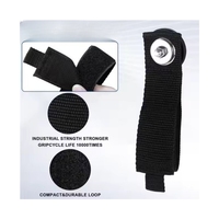 Attaches de câble avec boucles en nylon suspendues Les attaches à crochet auto-adhésives personnalisées peuvent être utilisées pour les bandes élastiques de stockage robustes