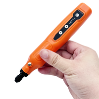 USB-C charge Mini rectifieuse rotative bricolage outil électrique 208A avec stylo de polissage et de gravure de bijoux légers