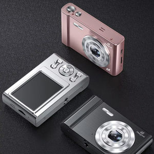 Caméra numérique 4k Caméscope vidéo 8-64G Écran IPS 2,4 pouces AF Détection de visage Flash et batterie Cadeau de Noël d'anniversaire pour garçon et fille - Product Image 1