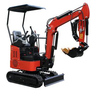 Mini-excavatrice de 2 tonnes de type chenillé avec accessoires complets pour petits projets de construction - Product Image 4